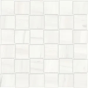 2 X 2 In Basketweave Mayfair Suave Polished Glazed Porcelain Mosaic