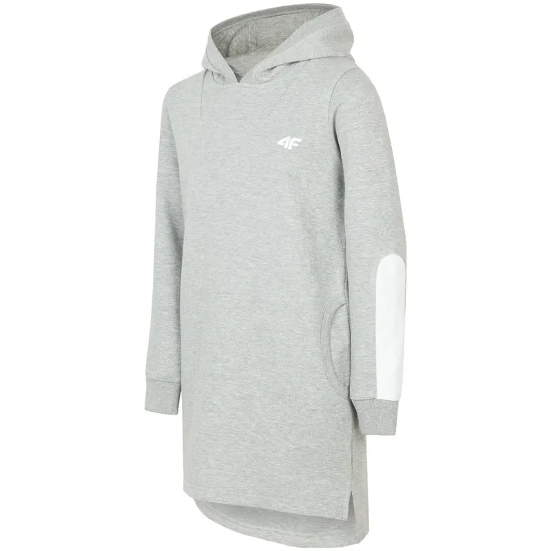 4F Grey Long Hoodies 619