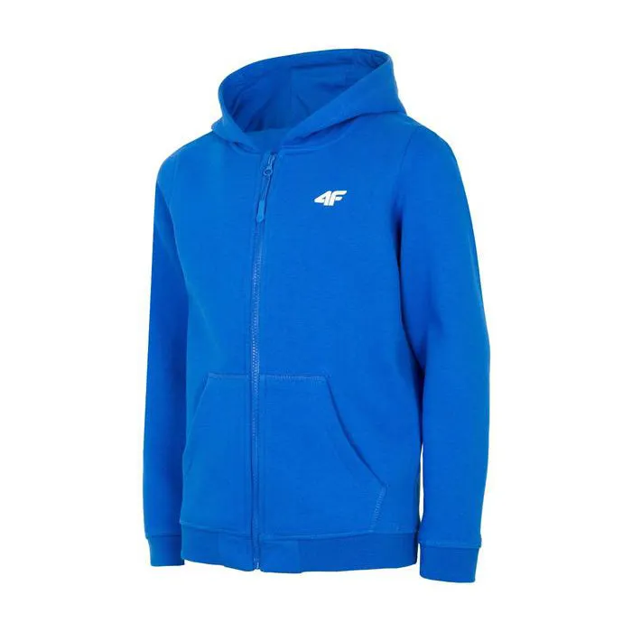 4F Royal Blue Zipper Hoodie