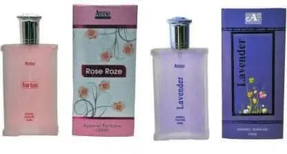 A one Rose Roze and Lavender Perfume for men 100ml Each (Pack of 2)