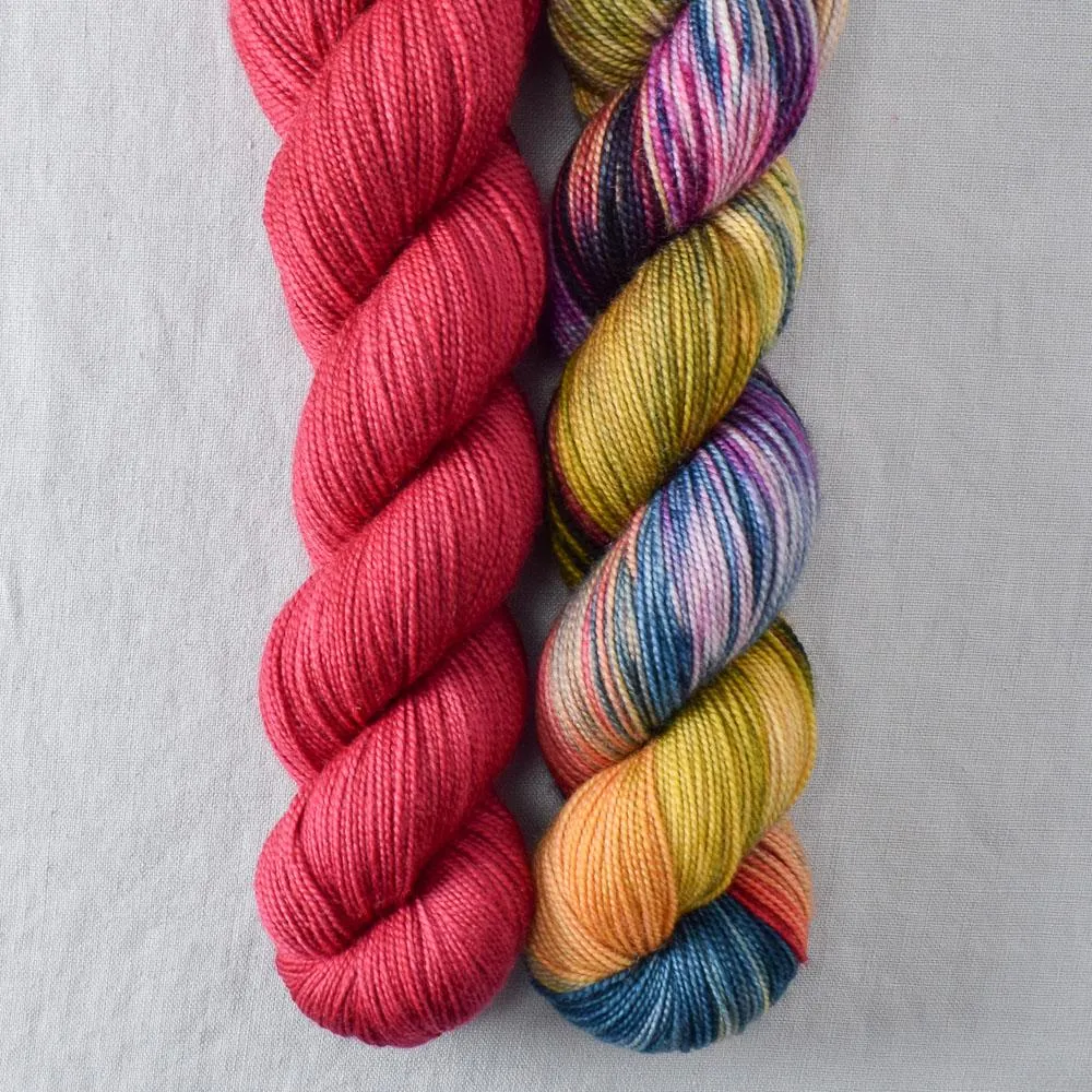 Almost Paradise, Ruby Spinel - 2-Ply Duo - Babette