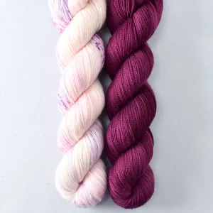 Amethyst Crystal, Bougainvillea - 2-Ply Duo - Babette