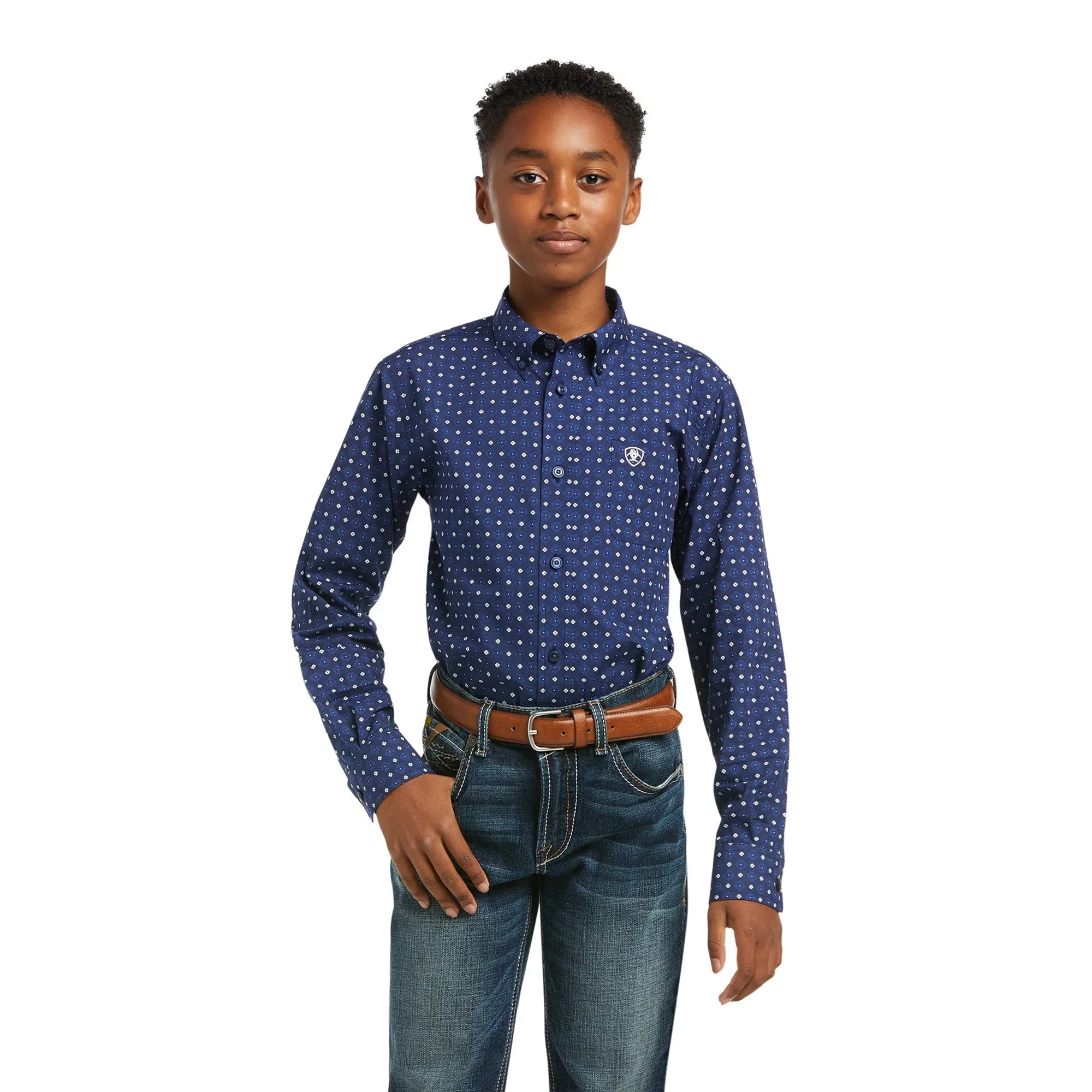 Ariat Boys Bedell Classic Fit Shirt