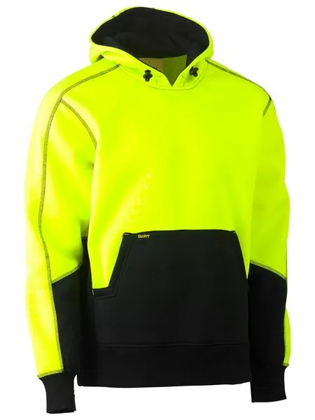 BK6619 Bisley Hi Vis Fleece Hoodie Pullover