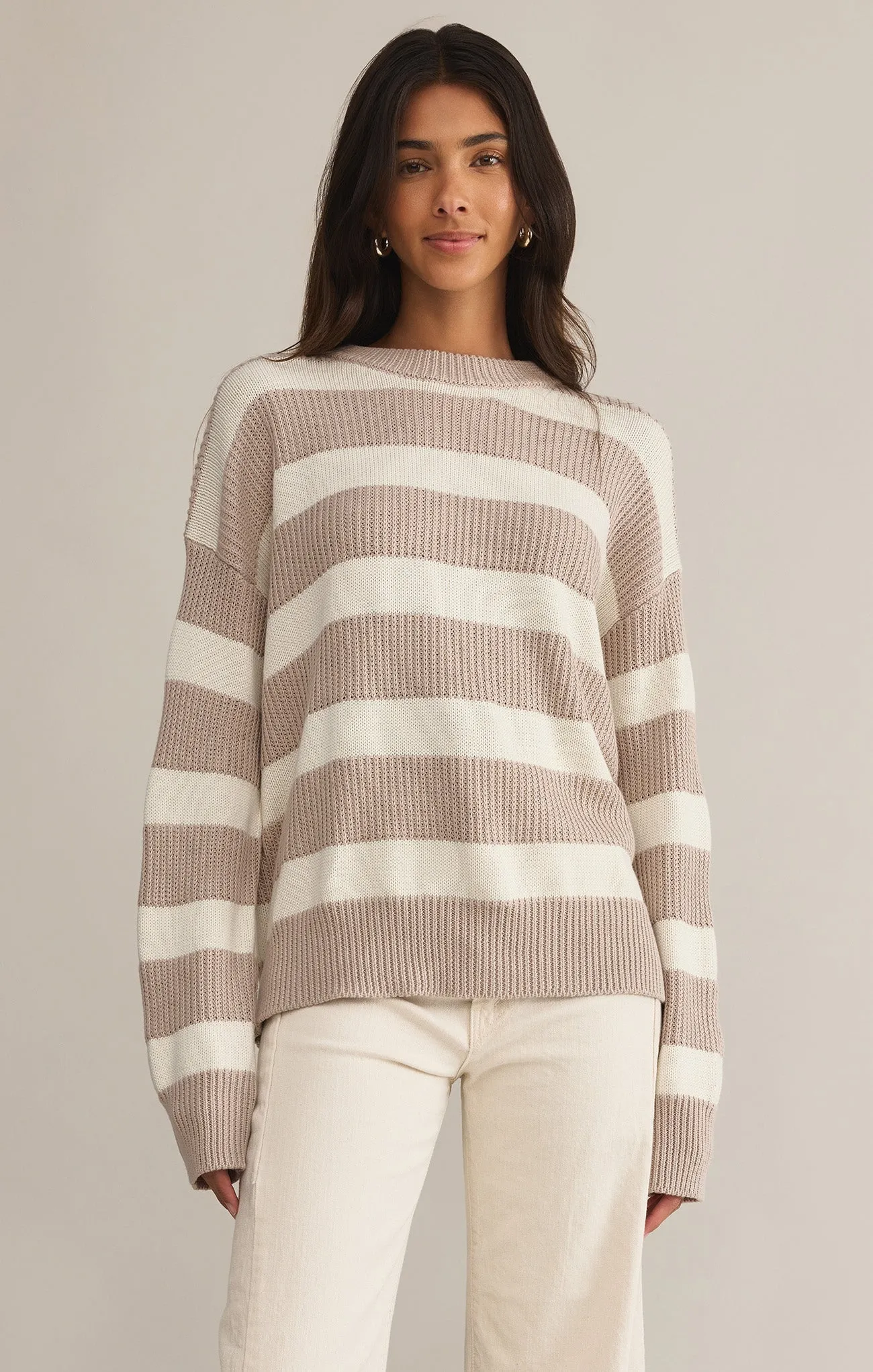 Boyfriend Relaxed Sailor Sweater