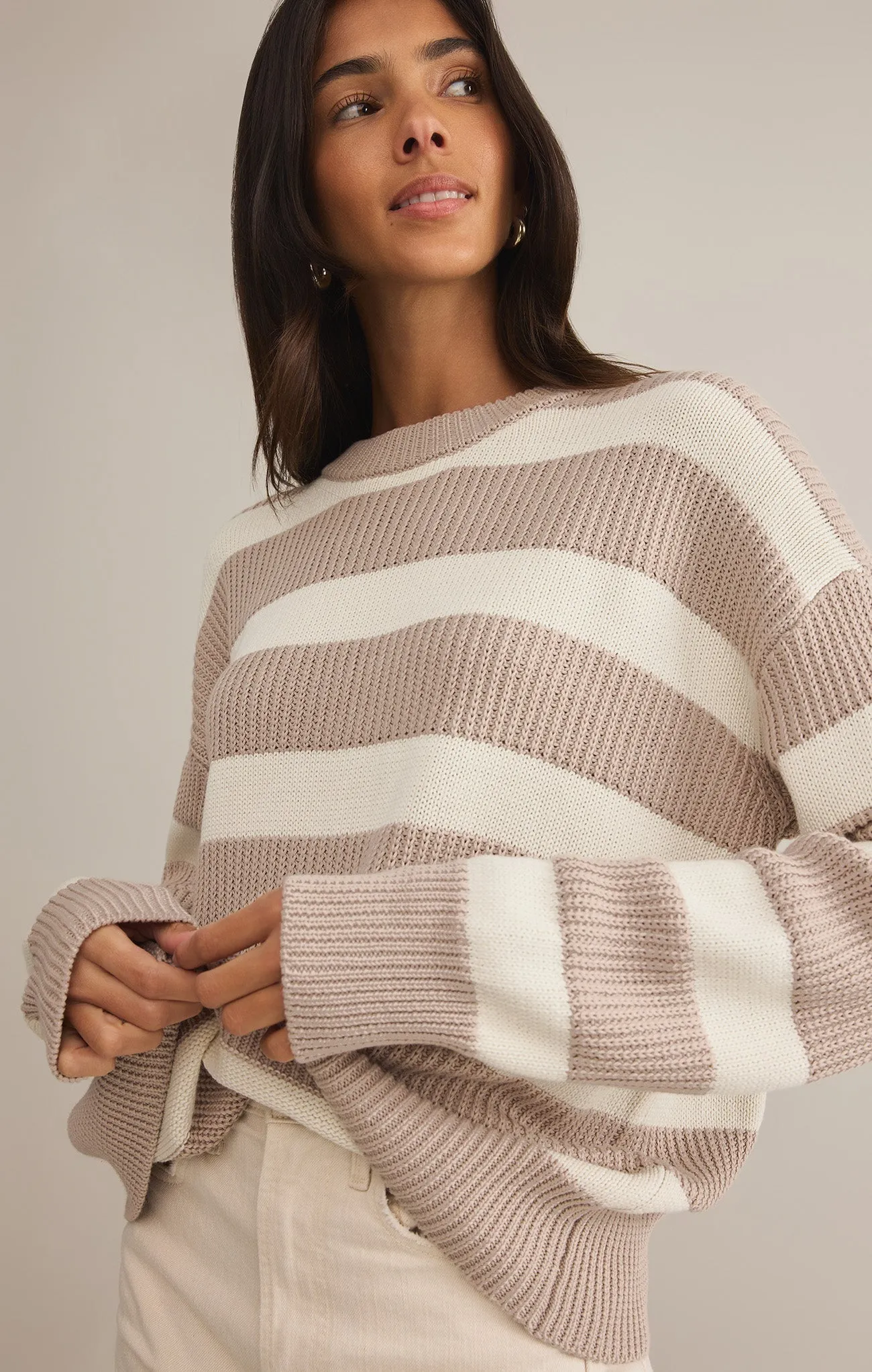 Boyfriend Relaxed Sailor Sweater