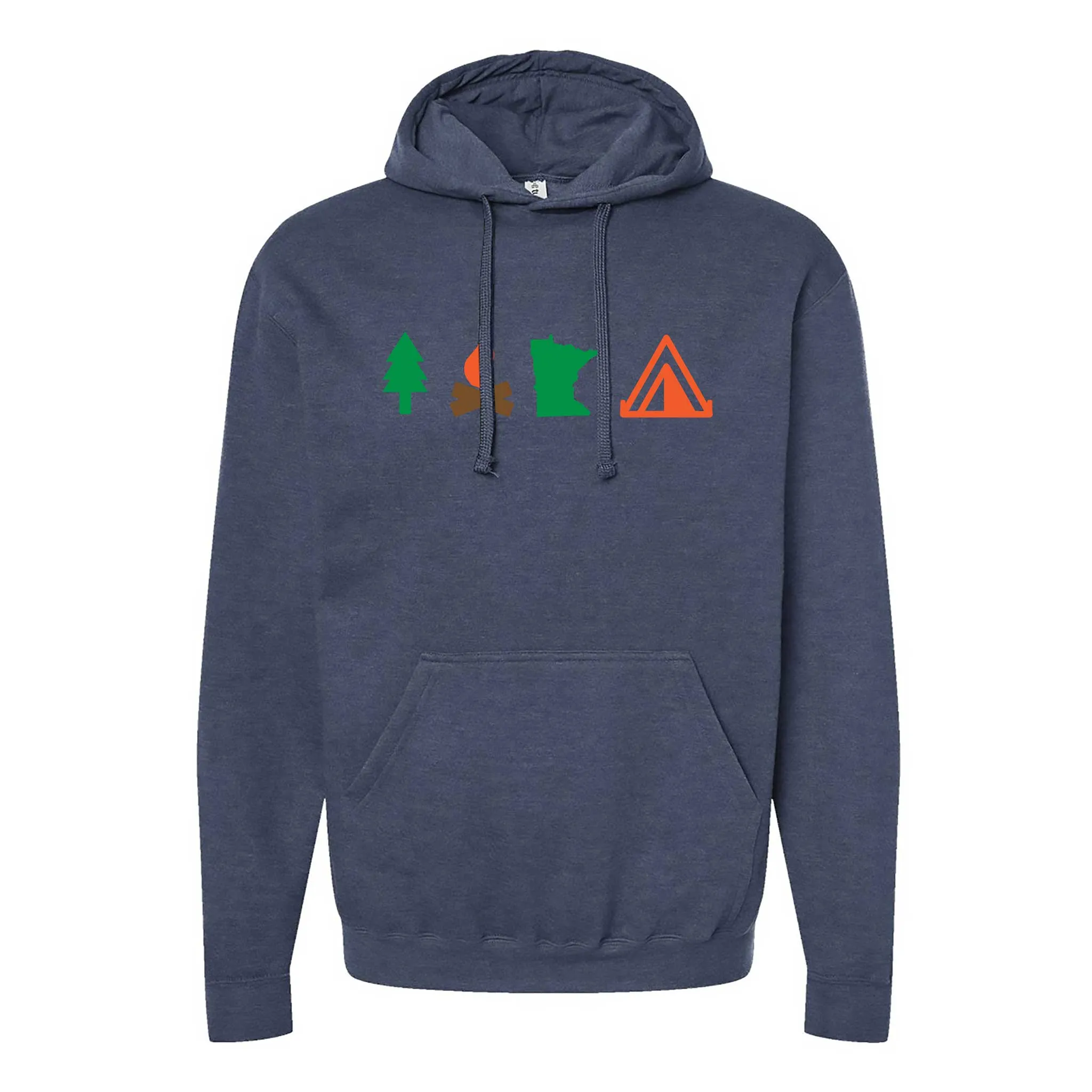 Camping Minnesota Hoodie