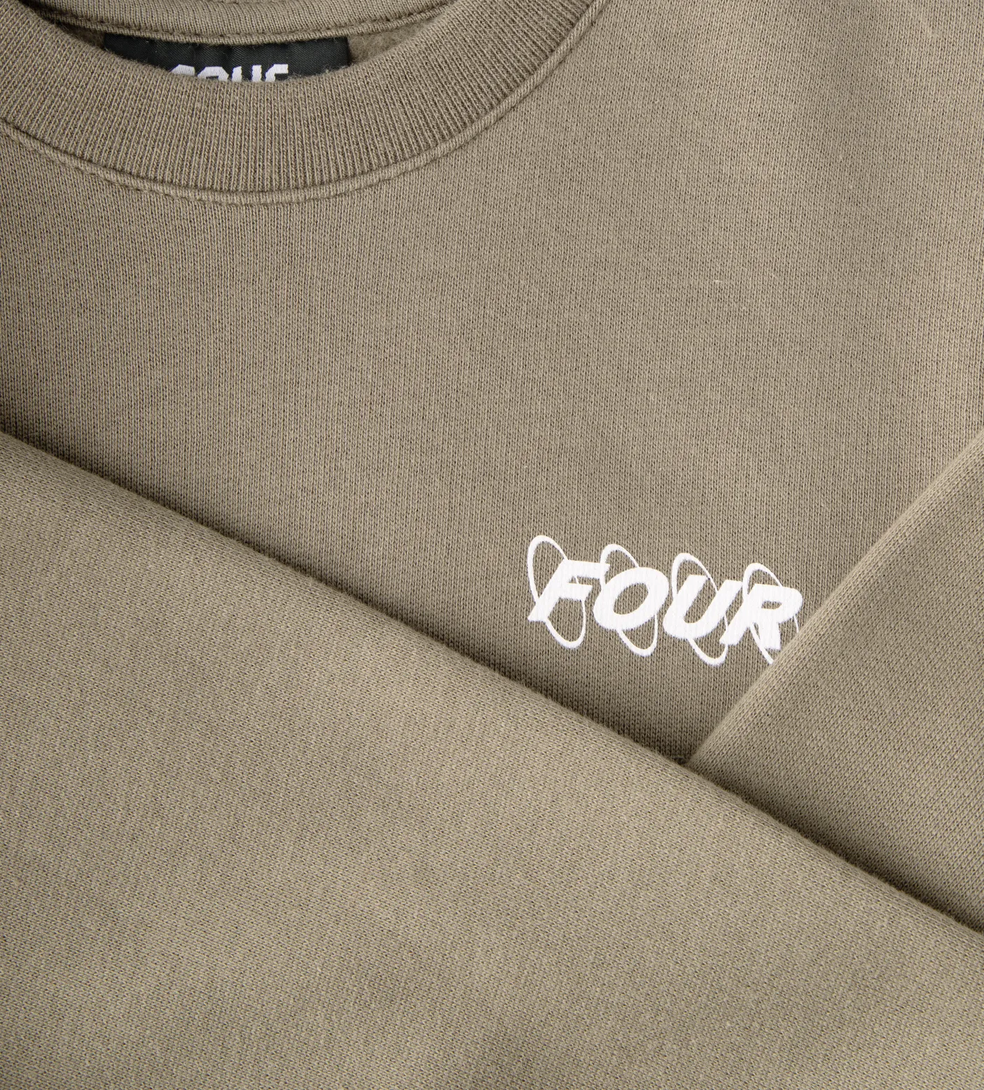 Circles Logo Crewneck Bungee Cord