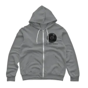 COLEMINE LOGO ZIP UP HOODIE - Gray