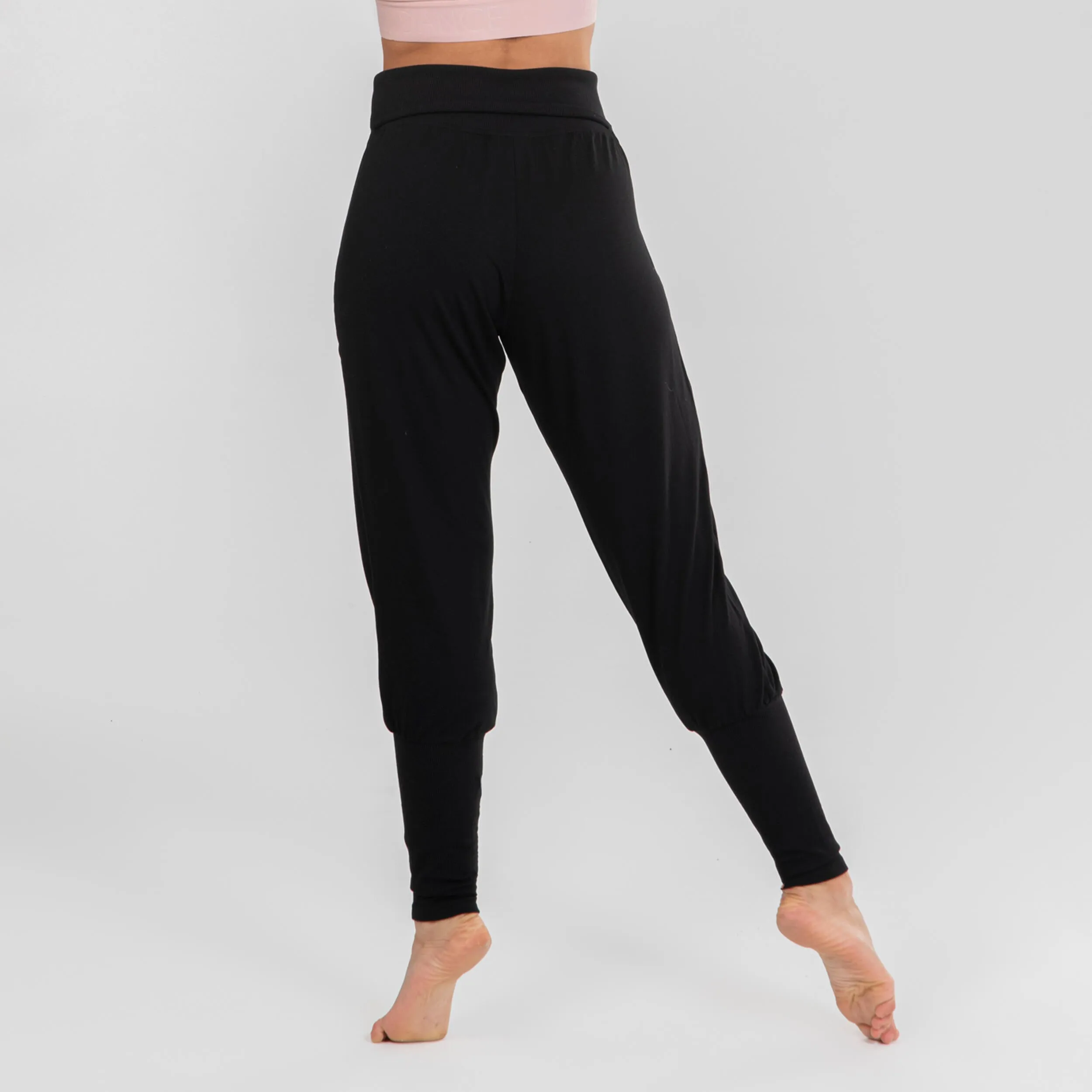 Dance trousers Modern Dance tapered legs for women STAREVER, black