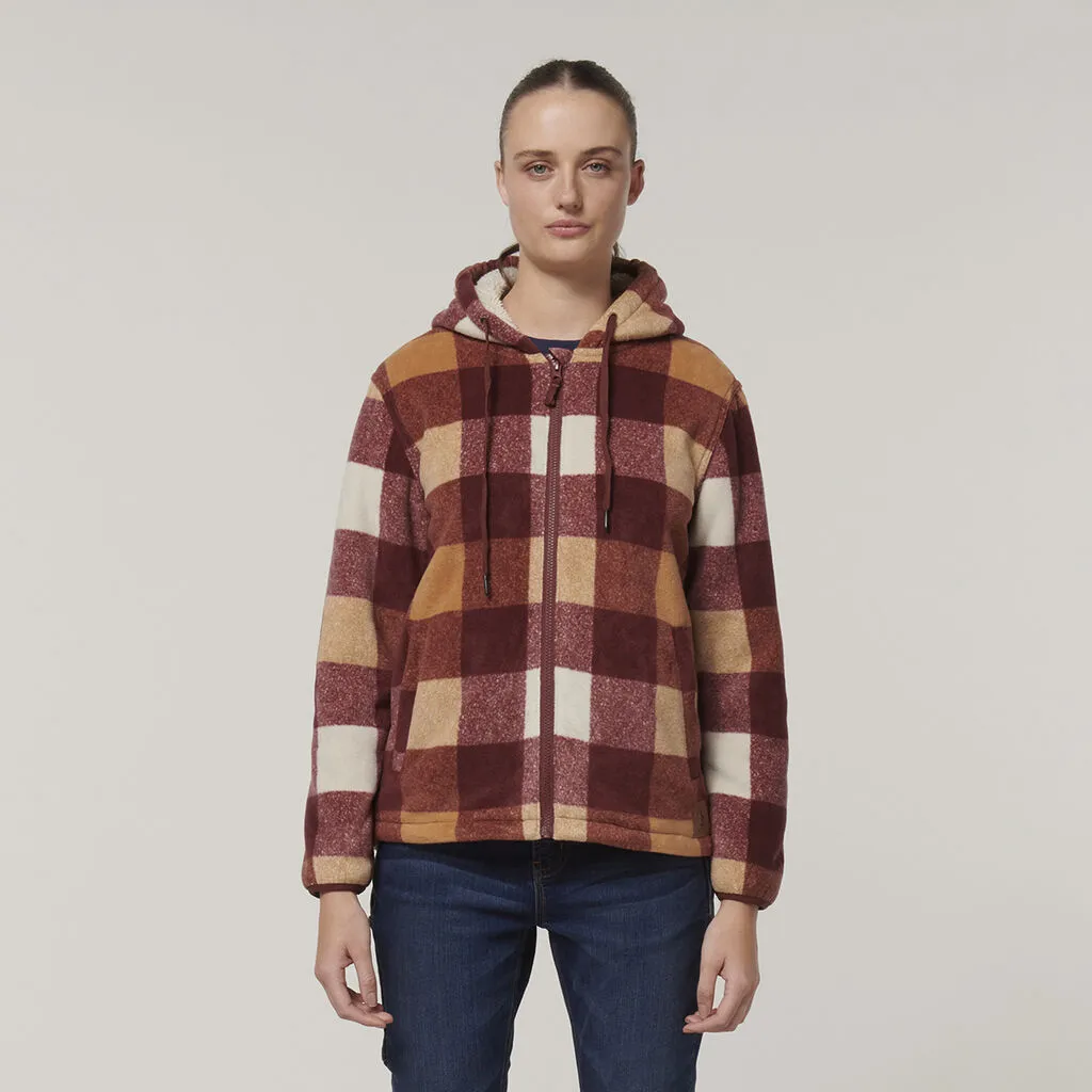 Hard Yakka Womens Check Zoodie (Y08522)