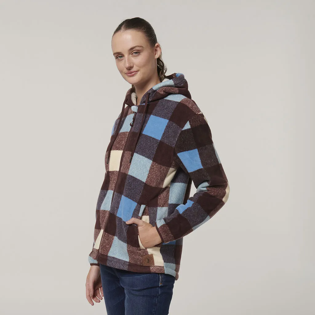 Hard Yakka Womens Check Zoodie (Y08522)