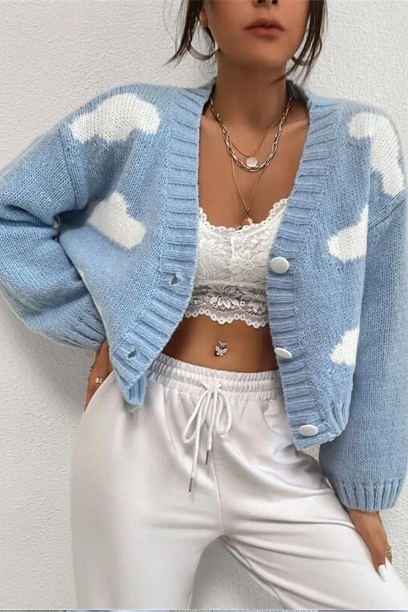 HWS1148 Cloud Nine Knit Cardigan