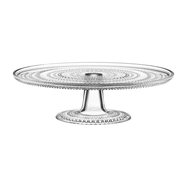 IITTALA | Glassware | KASTEHELMI Cake Stand 315mm - Clear