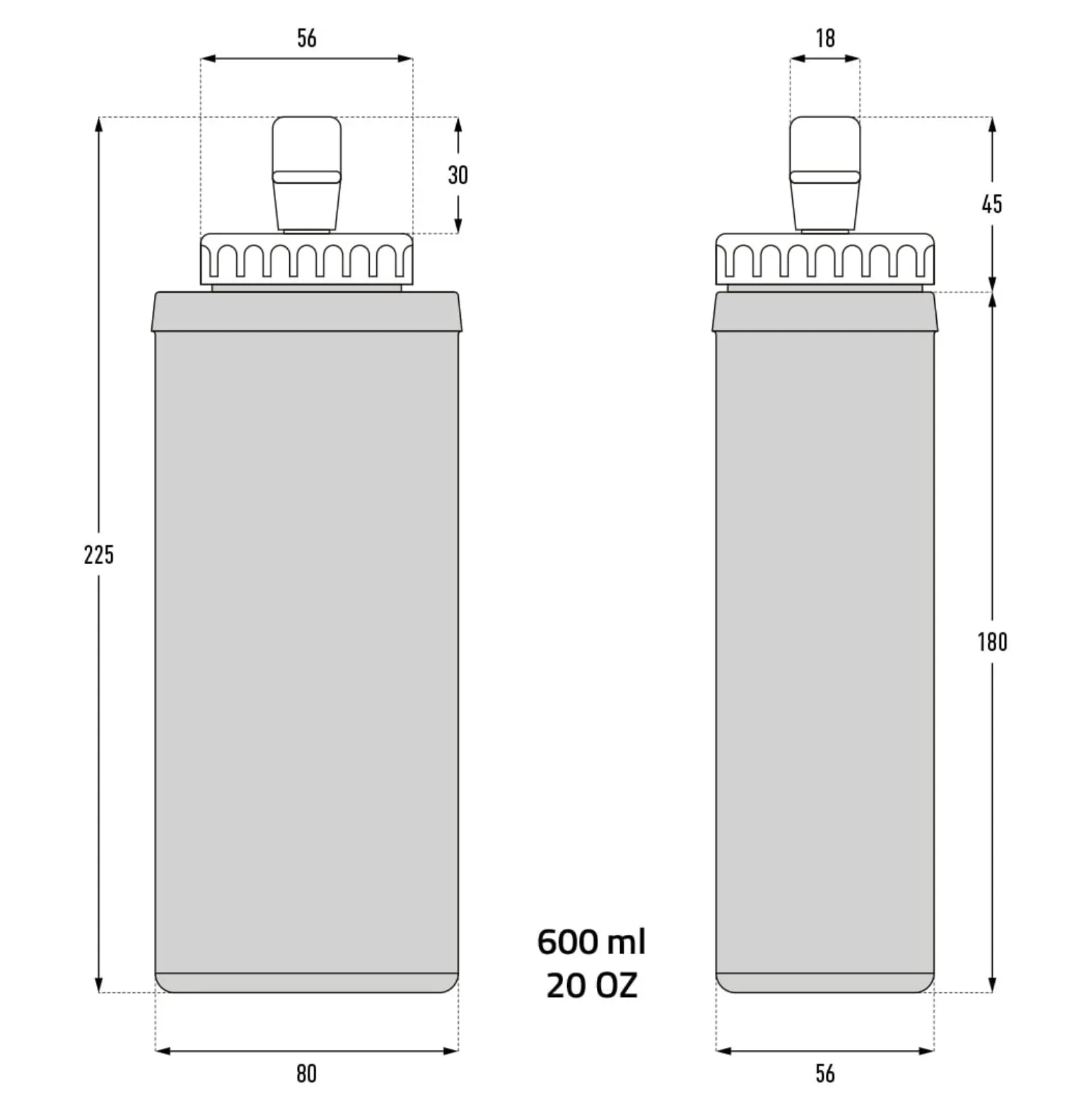 Instinct Hydracell Soft Flask 600ml