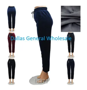 Ladies Insulated Thermal Fleece Pants Wholesale