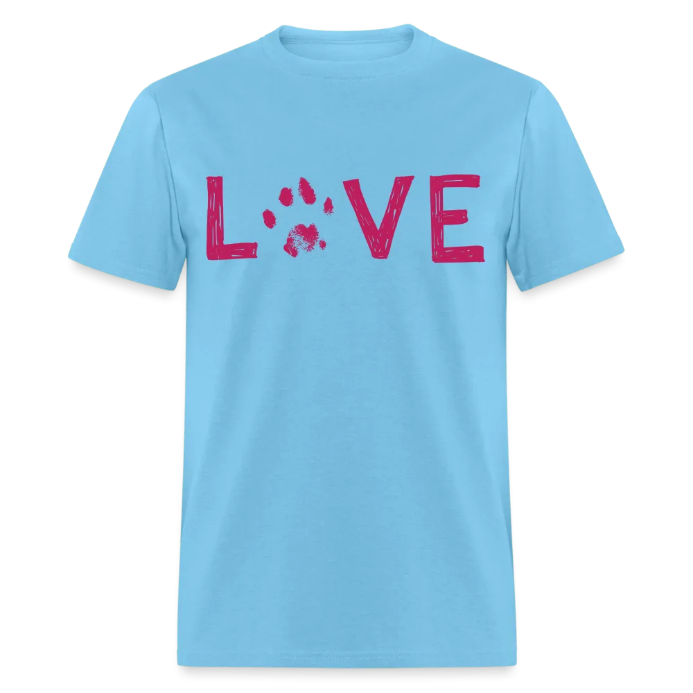 Love Pawprint Classic T-Shirt