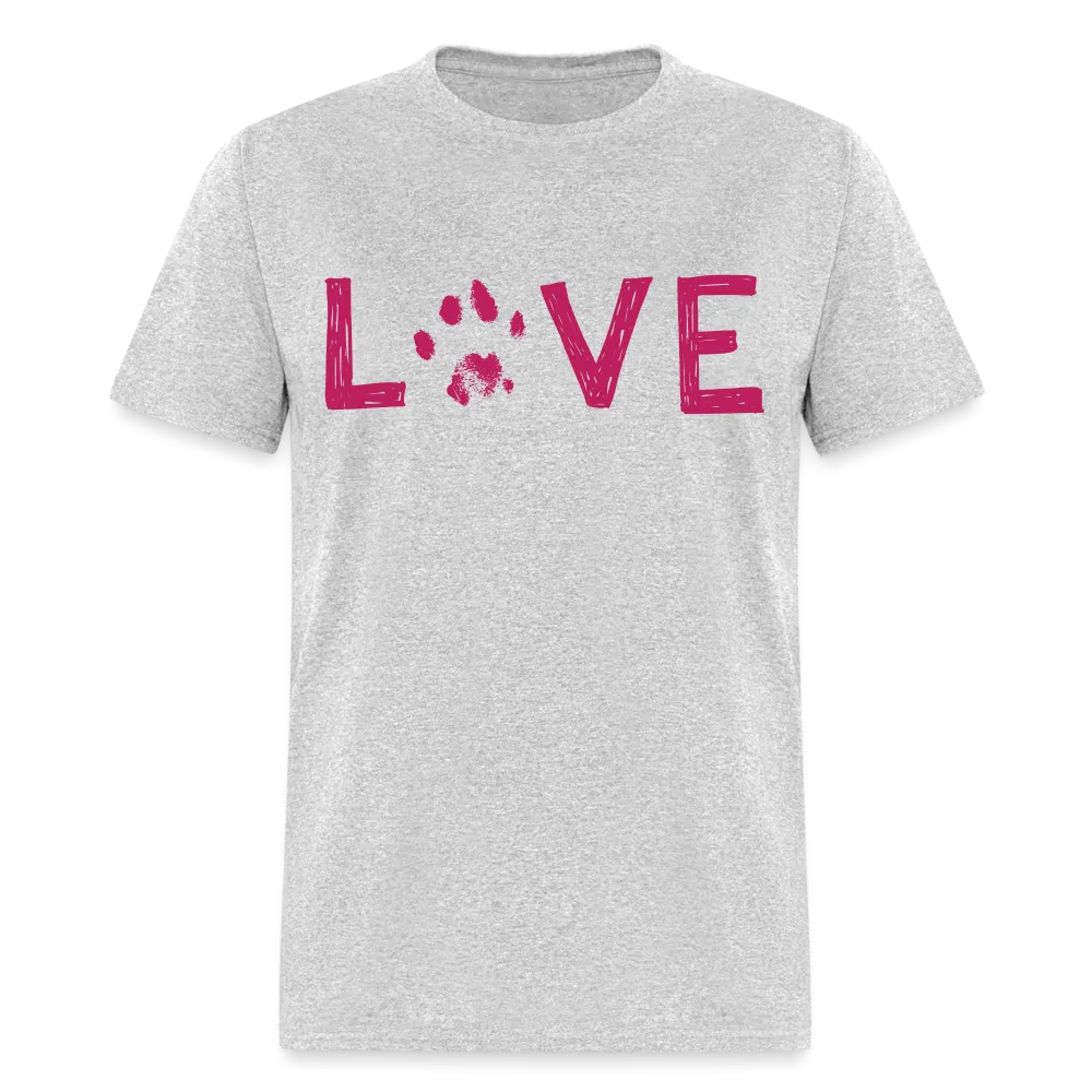 Love Pawprint Classic T-Shirt