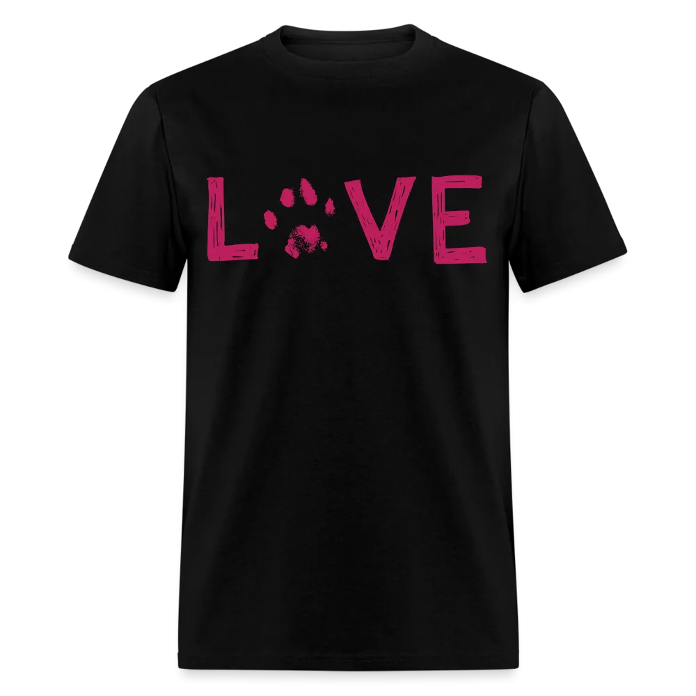 Love Pawprint Classic T-Shirt