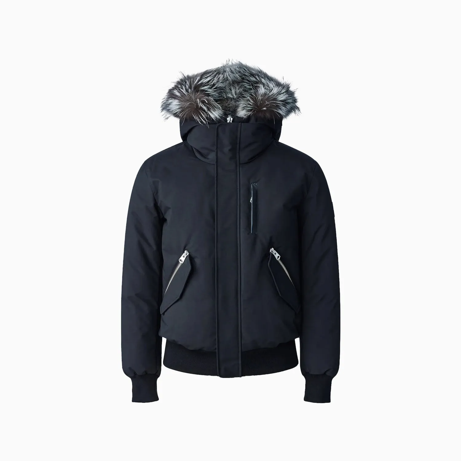 Men's DIXON 2-in-1 Nordic Tech Down Bomber With Silver Fox Fur