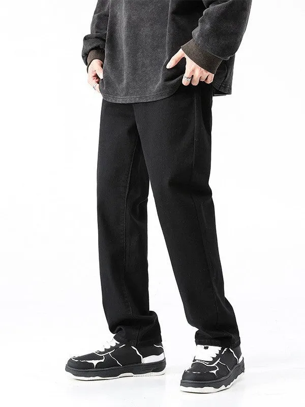 Men's Fashionable All-match Straight Long Pants