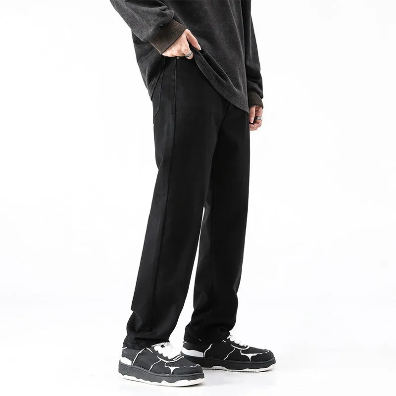 Men's Fashionable All-match Straight Long Pants