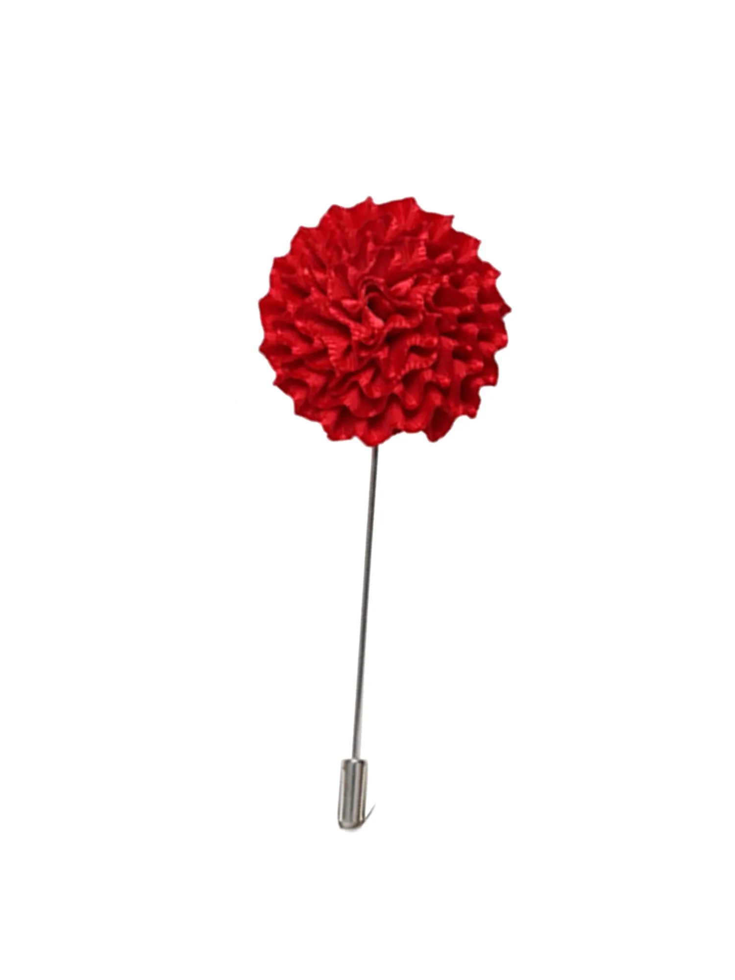 Men's Marigold Flower Lapel Pin Boutonniere For Suit