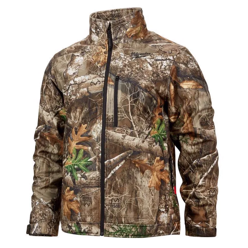 Milwaukee M12 Quietshell L Long Sleeve Unisex Full-Zip Heated Jacket Kit Camouflage