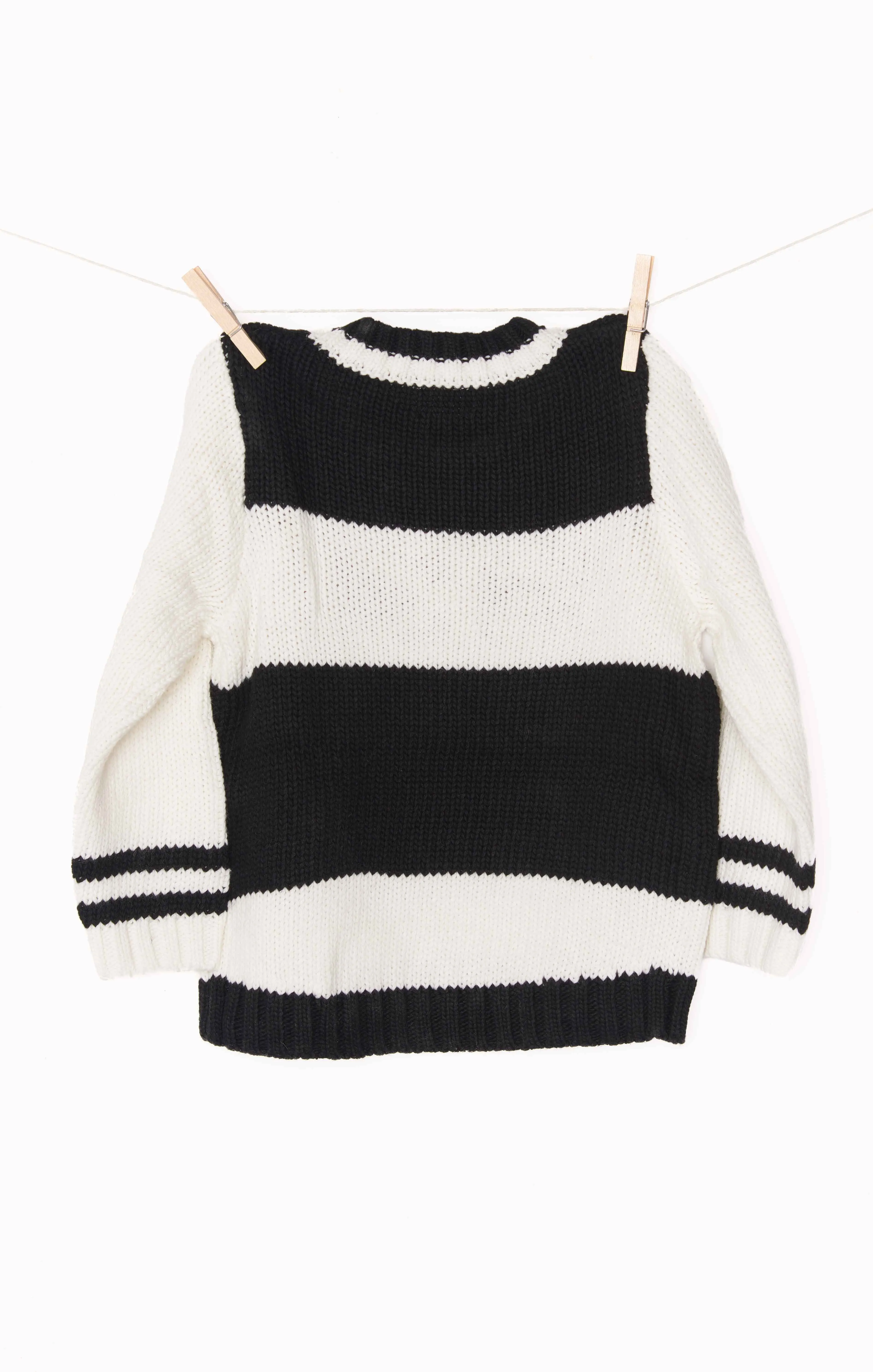 Mini Ski In Sweater ~ Ski Knit Black