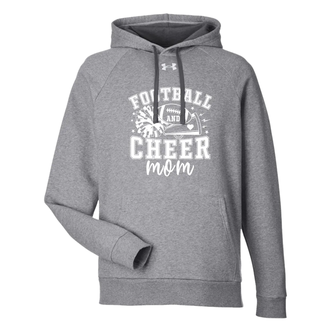 Mom of Both 1379757 Under Armour Mens Rival Fleece Hoodie