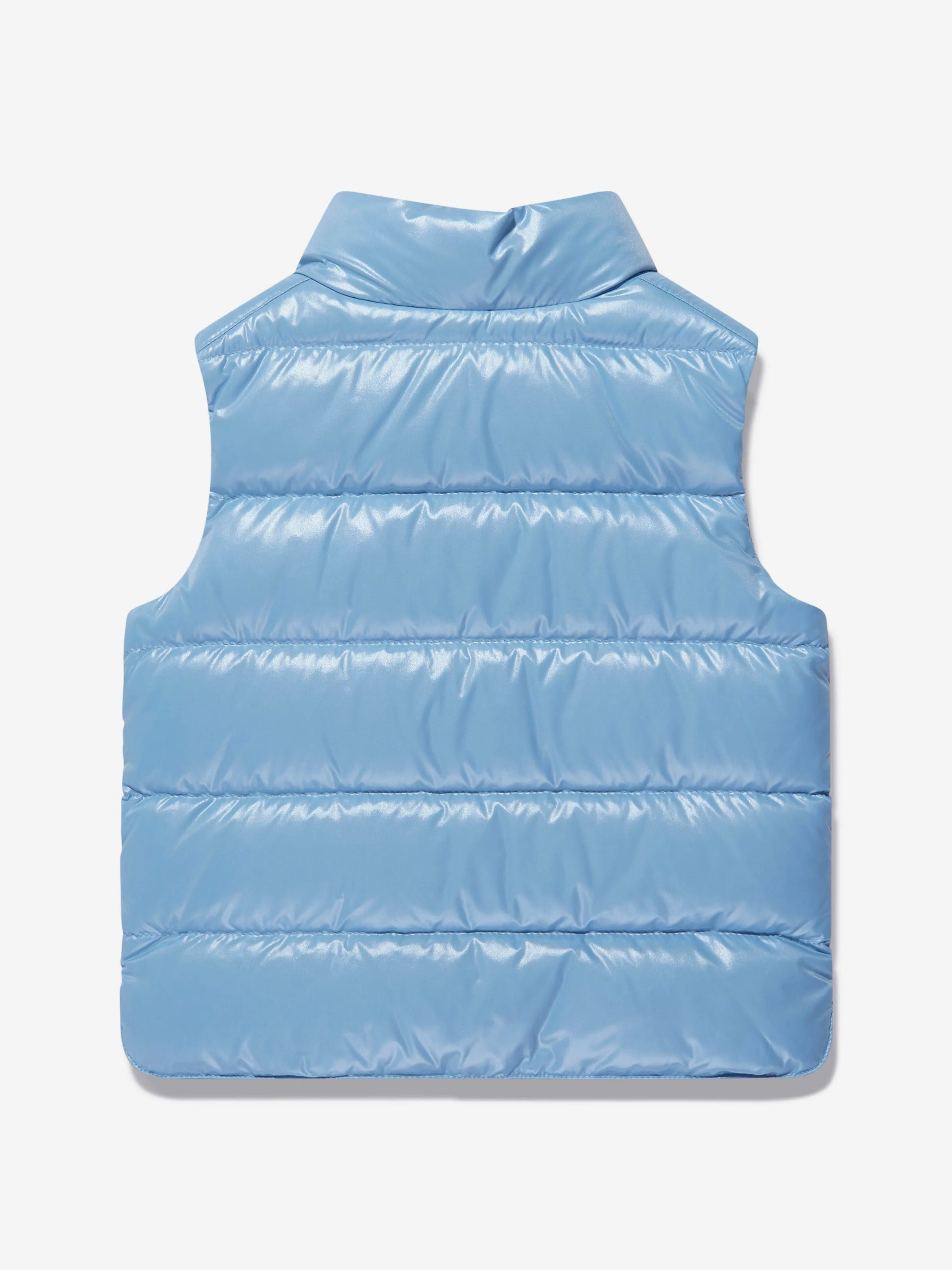 Moncler Enfant Baby Down Padded Bernard Gilet in Blue