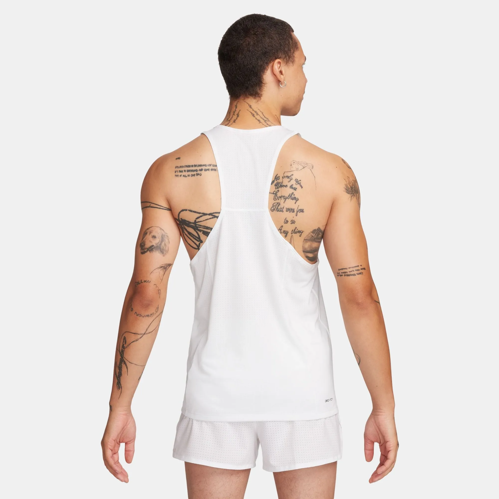 Nike Men's Fast Dri-FIT Tank Summit White