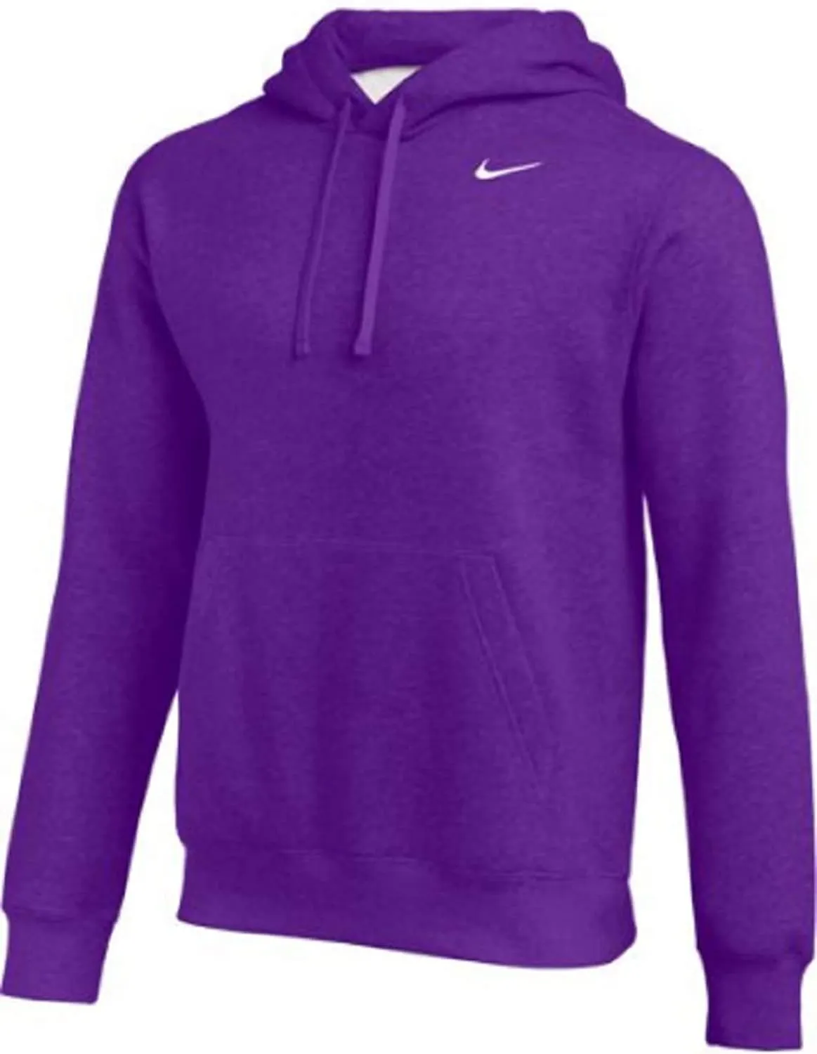 Nike Men's Pull-Over Hoodie Team Purple White Large