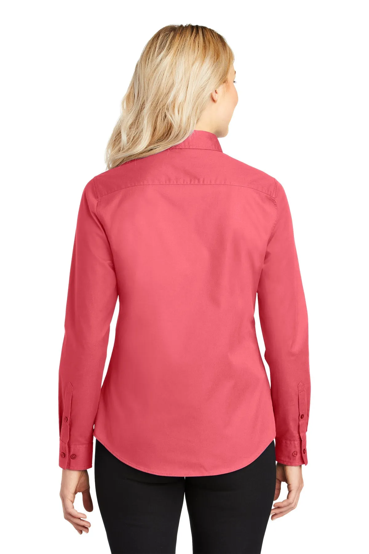 Port Authority Ladies Branded Easy Care Shirts, Hibiscus