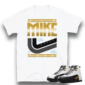 Retro 12 Royalty Matching Shirt