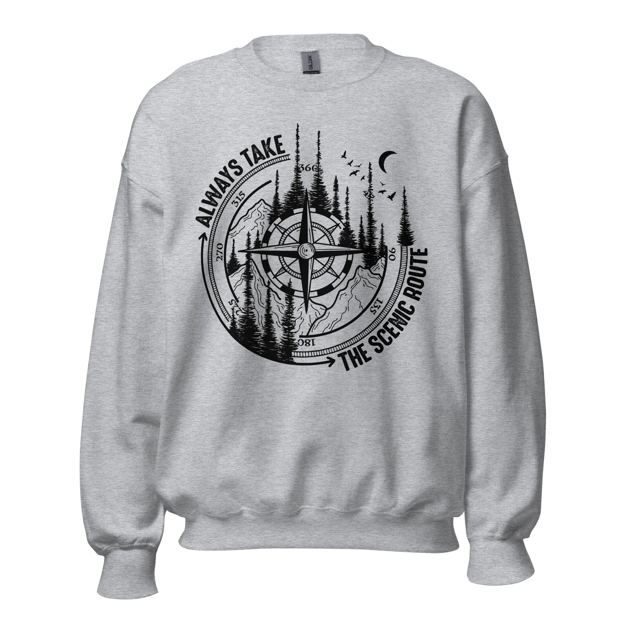 Scenic Route Unisex Sweatshirt