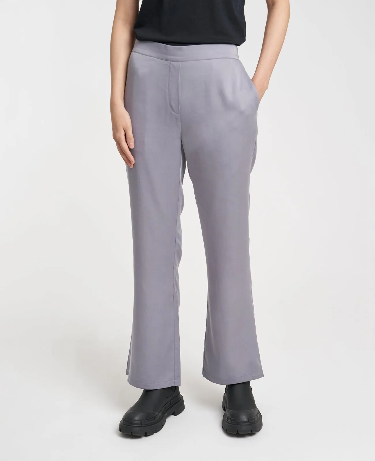 Tencel slouchy pant