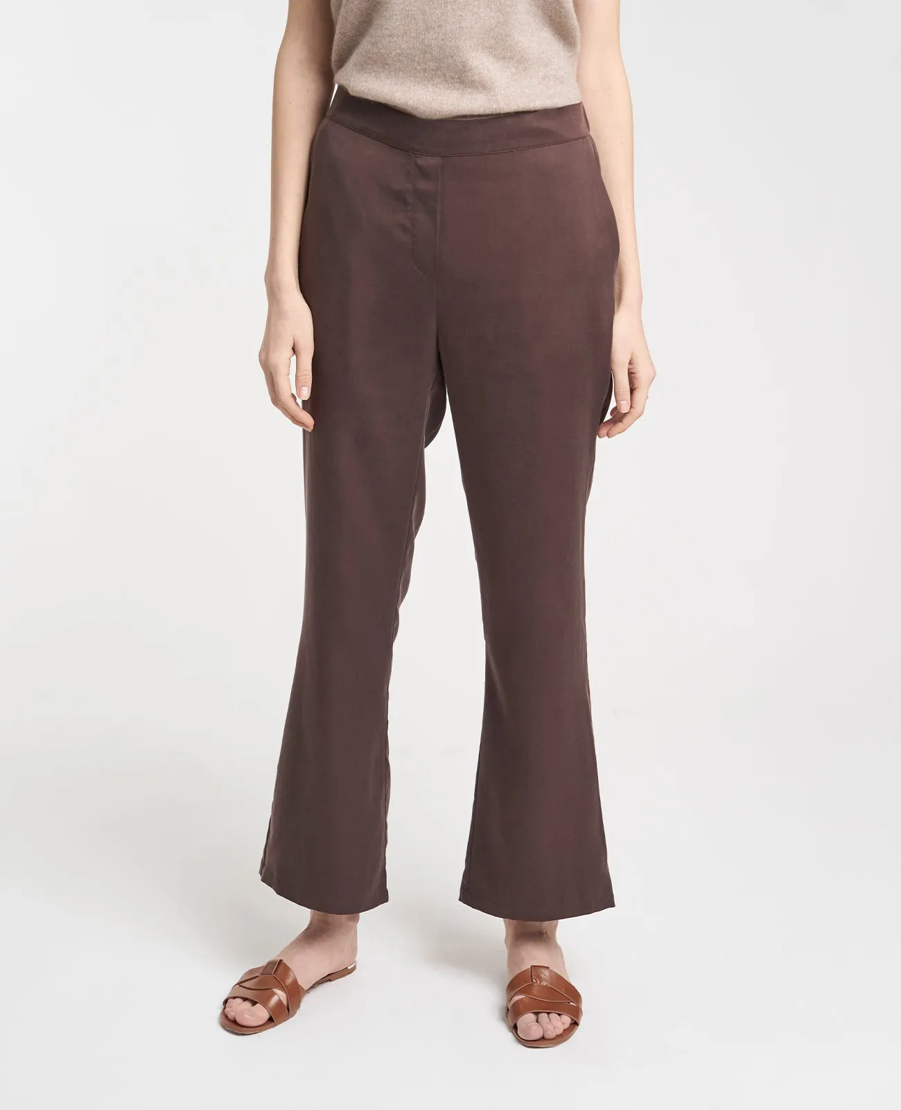 Tencel slouchy pant