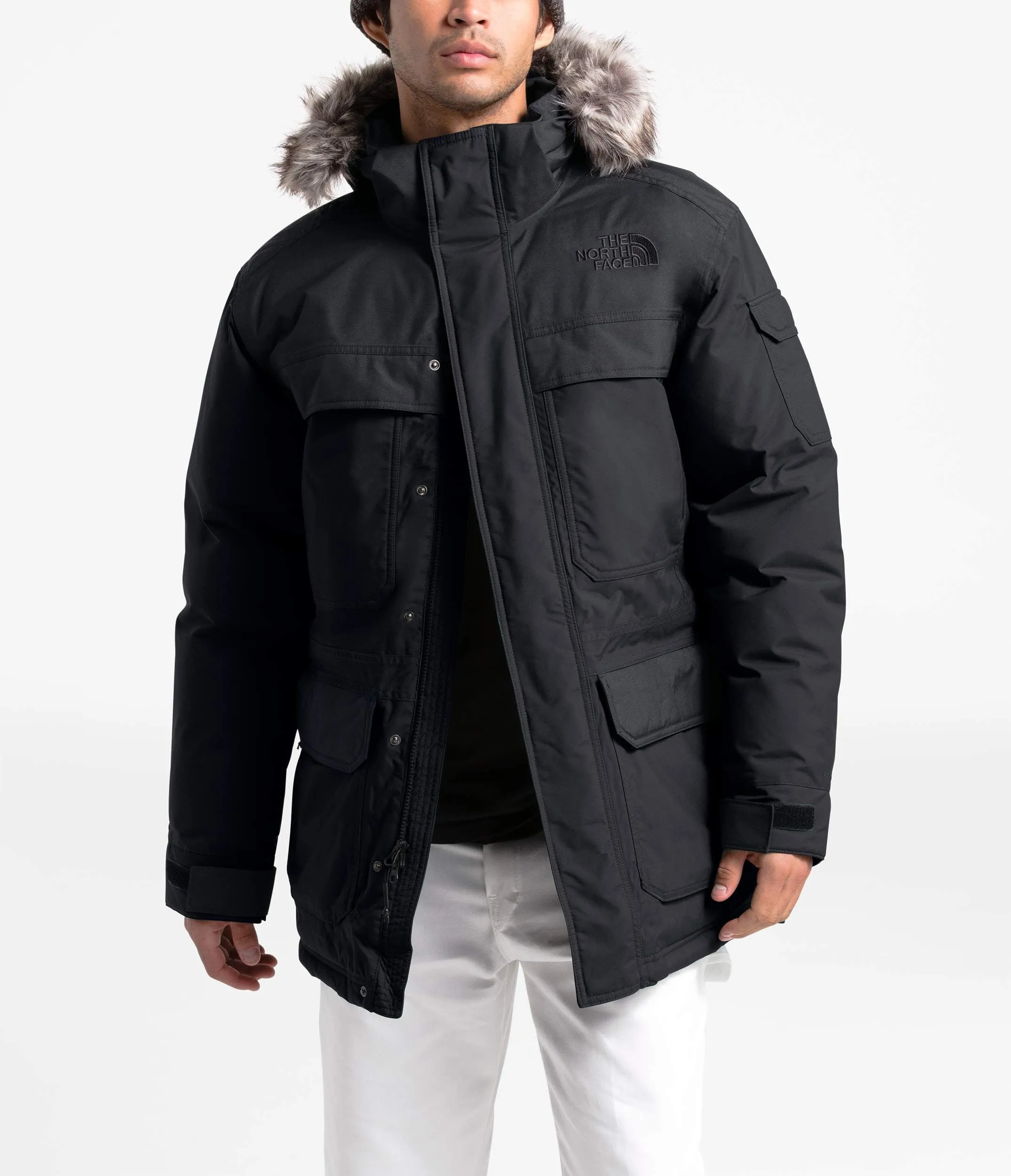 The North Face Men's McMurdo Parka III, TNF Black/TNF Black, Large