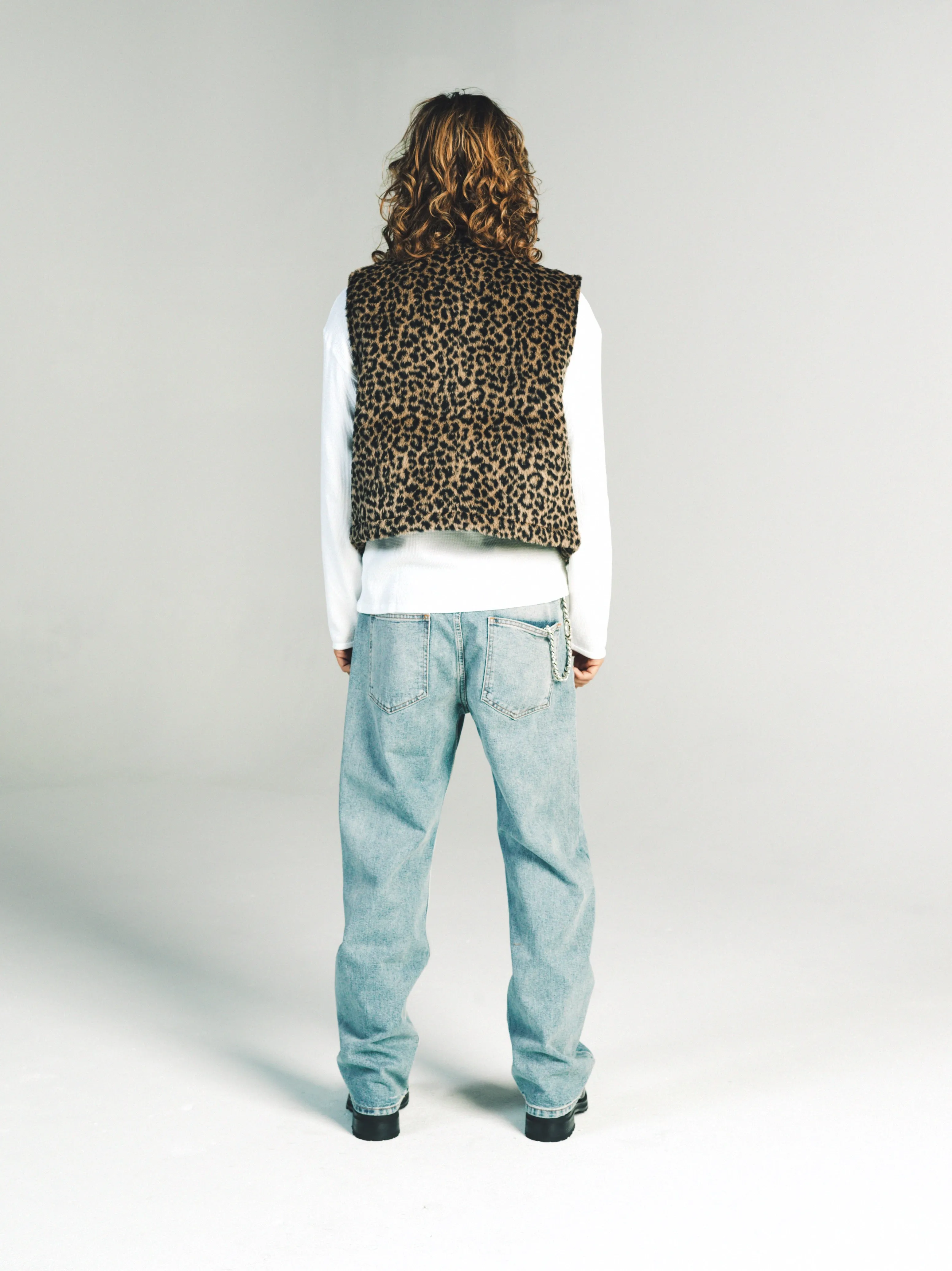 THE ROLLER VEST | LEOPARD