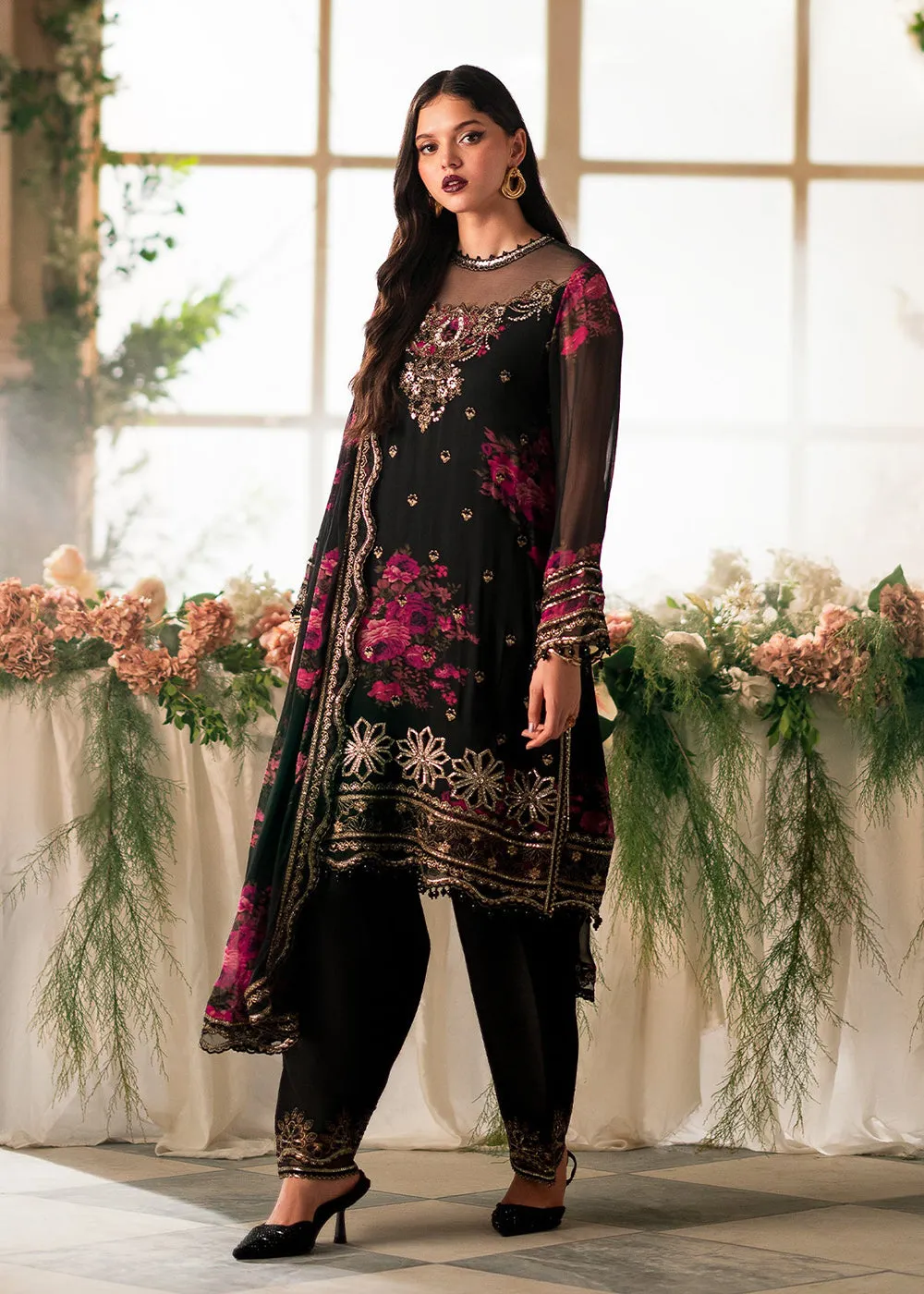 Vasal Luxury Chiffon Collection '24 by Charizma | VSL5-09