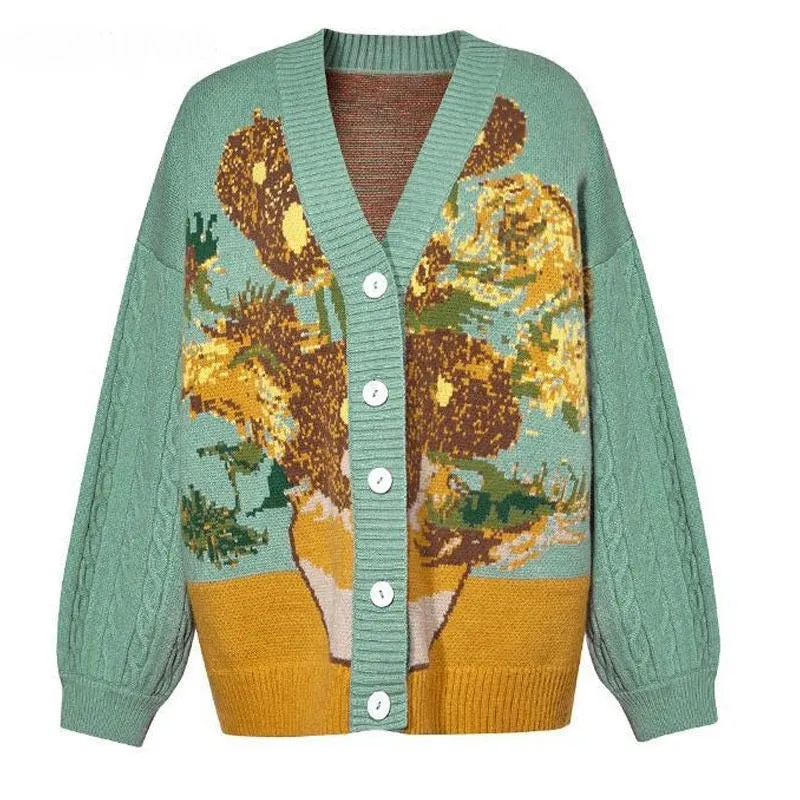 Vincent Van Gogh Sweater, Vintage